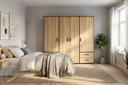 Kleiderschrank Mokaro XL (206cm)