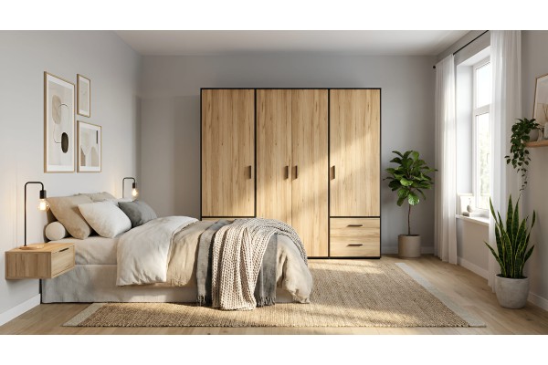 Kleiderschrank Mokaro XL (206cm)
