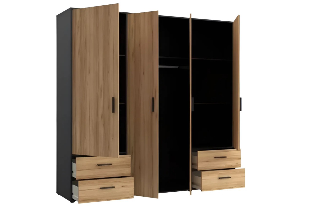 Kleiderschrank Mokaro XL (206cm)
