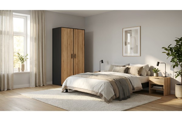 Kleiderschrank Mokaro M (95cm)