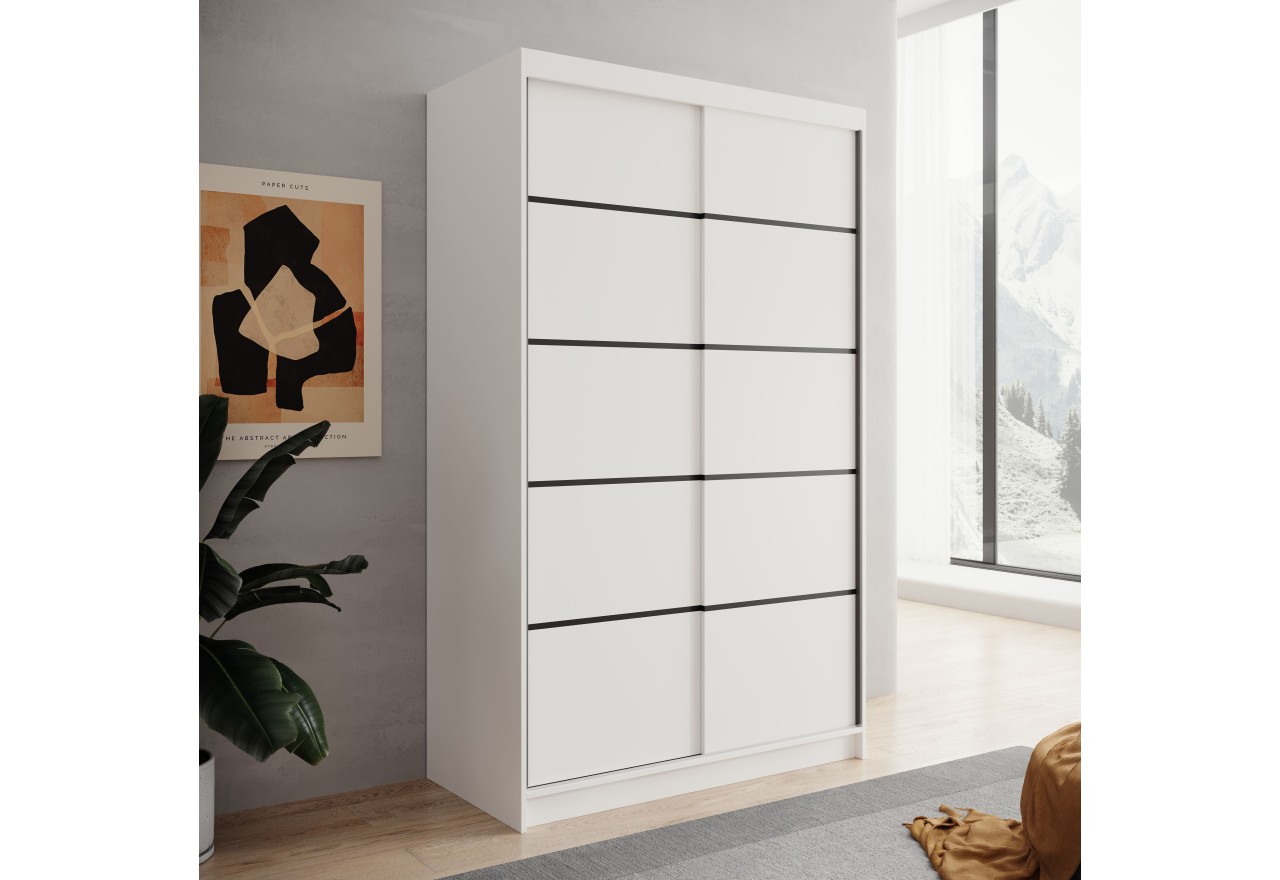 Kleiderschrank Paola (120cm)