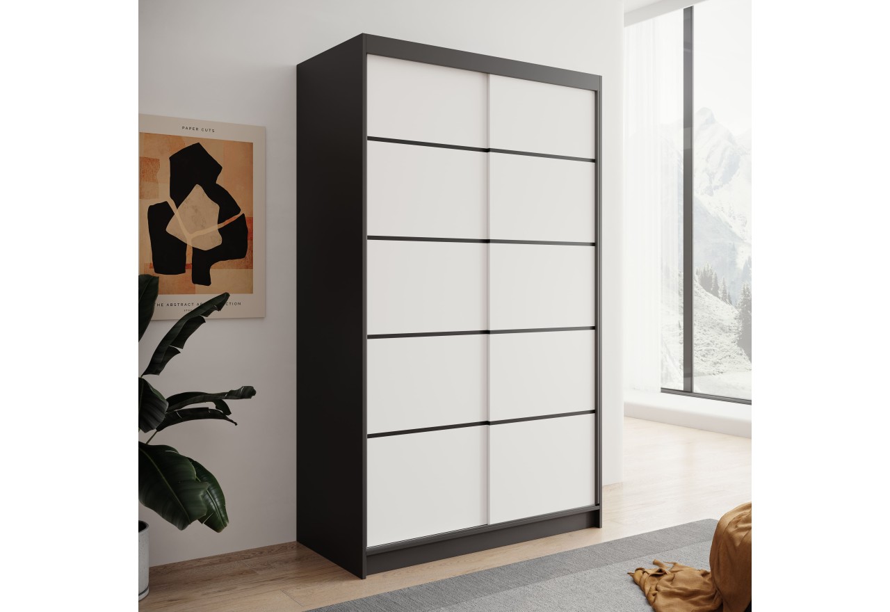 Kleiderschrank Paola (120cm)