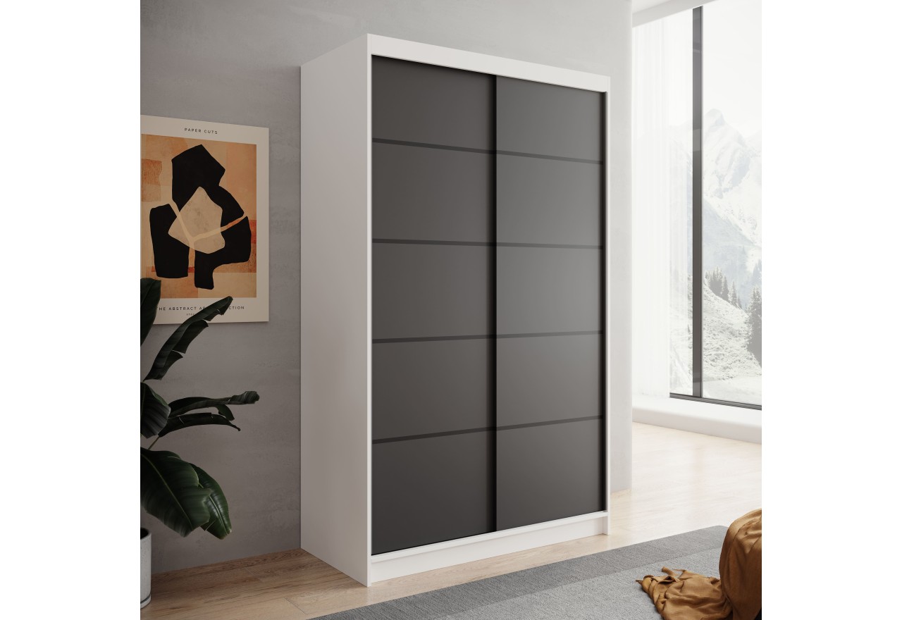 Kleiderschrank Paola (120cm)