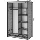 Kleiderschrank Platon (180cm) 