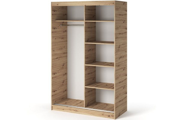 Kleiderschrank Platon (120cm) 
