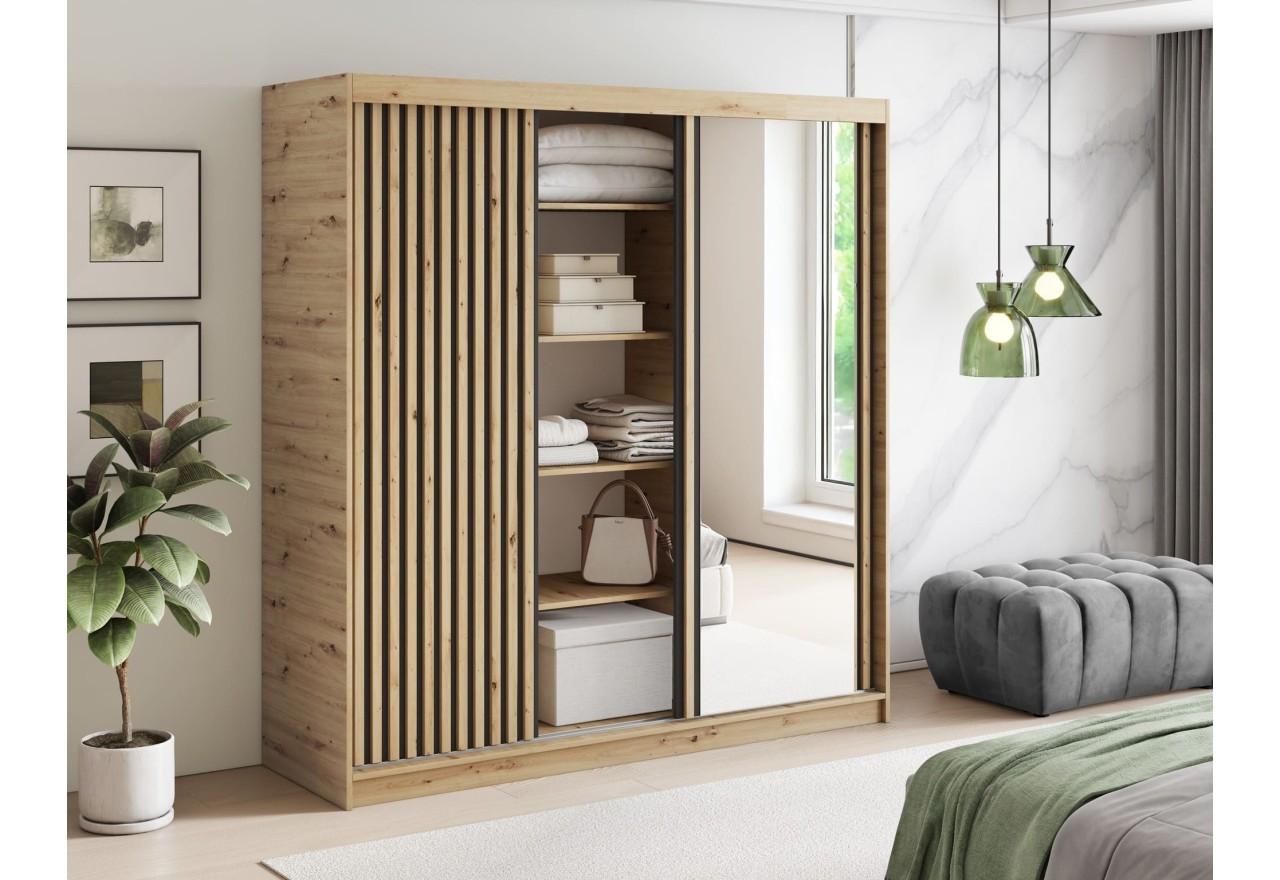 Kleiderschrank  Platon XL (180cm) 