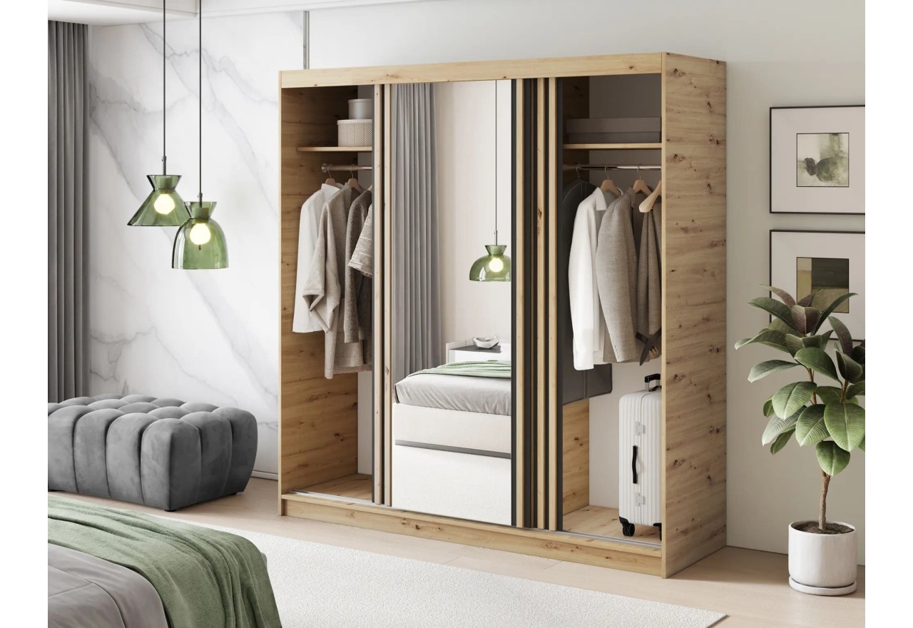 Kleiderschrank  Platon XL (180cm) 