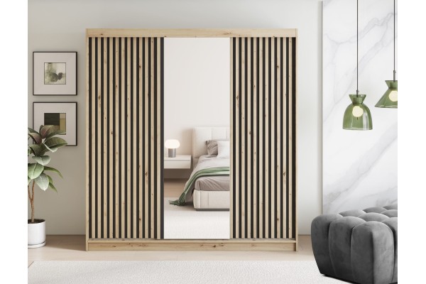 Kleiderschrank  Platon XL (180cm)/ An Lager