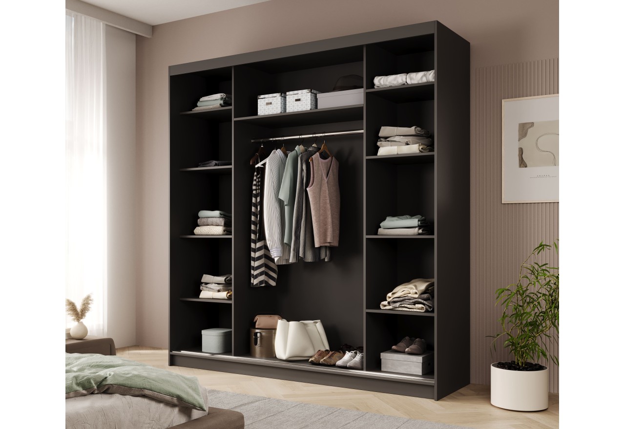 Kleiderschrank Roberto (200cm)