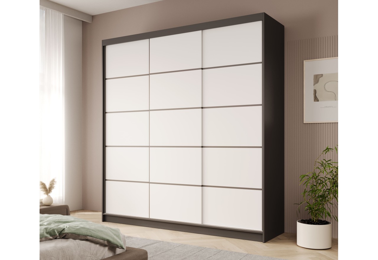 Kleiderschrank Roberto (200cm)