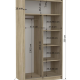 Kleiderschrank Saviro (100cm)