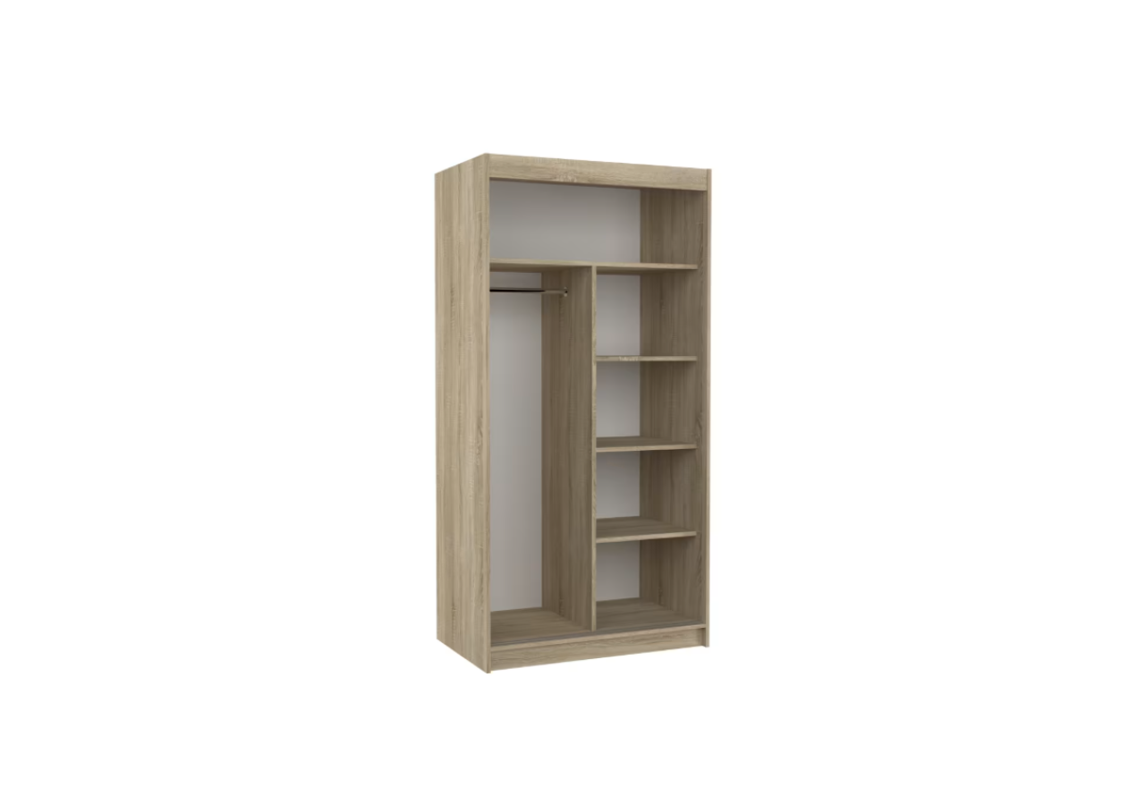 Kleiderschrank Saviro (100cm)
