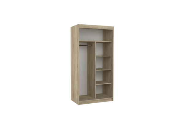 Kleiderschrank Saviro (100cm)