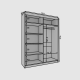 Kleiderschrank Aston (150cm) Kleiderschrank Aston (150cm)