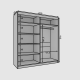 Kleiderschrank Aston (200cm) Kleiderschrank Aston (200cm)
