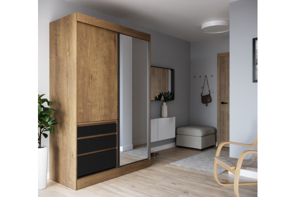 Kleiderschrank Revo (140cm)