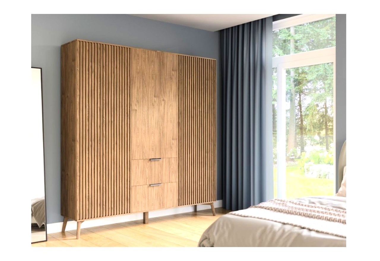 Kleiderschrank Seewen (185cm) 