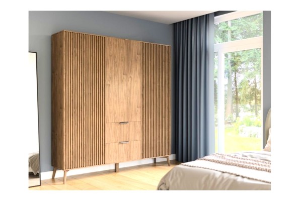 Kleiderschrank Seewen (185cm) 