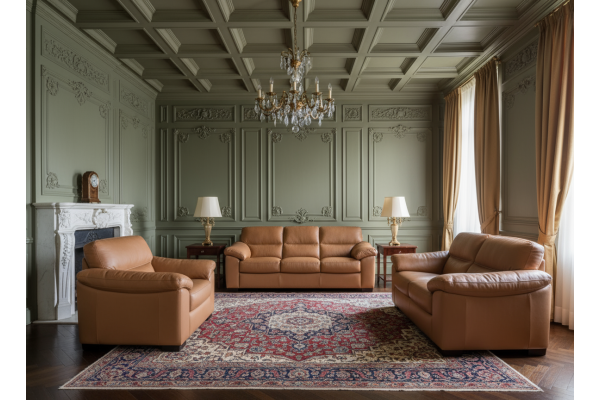 Novara Set 3+2+1 (Leder)