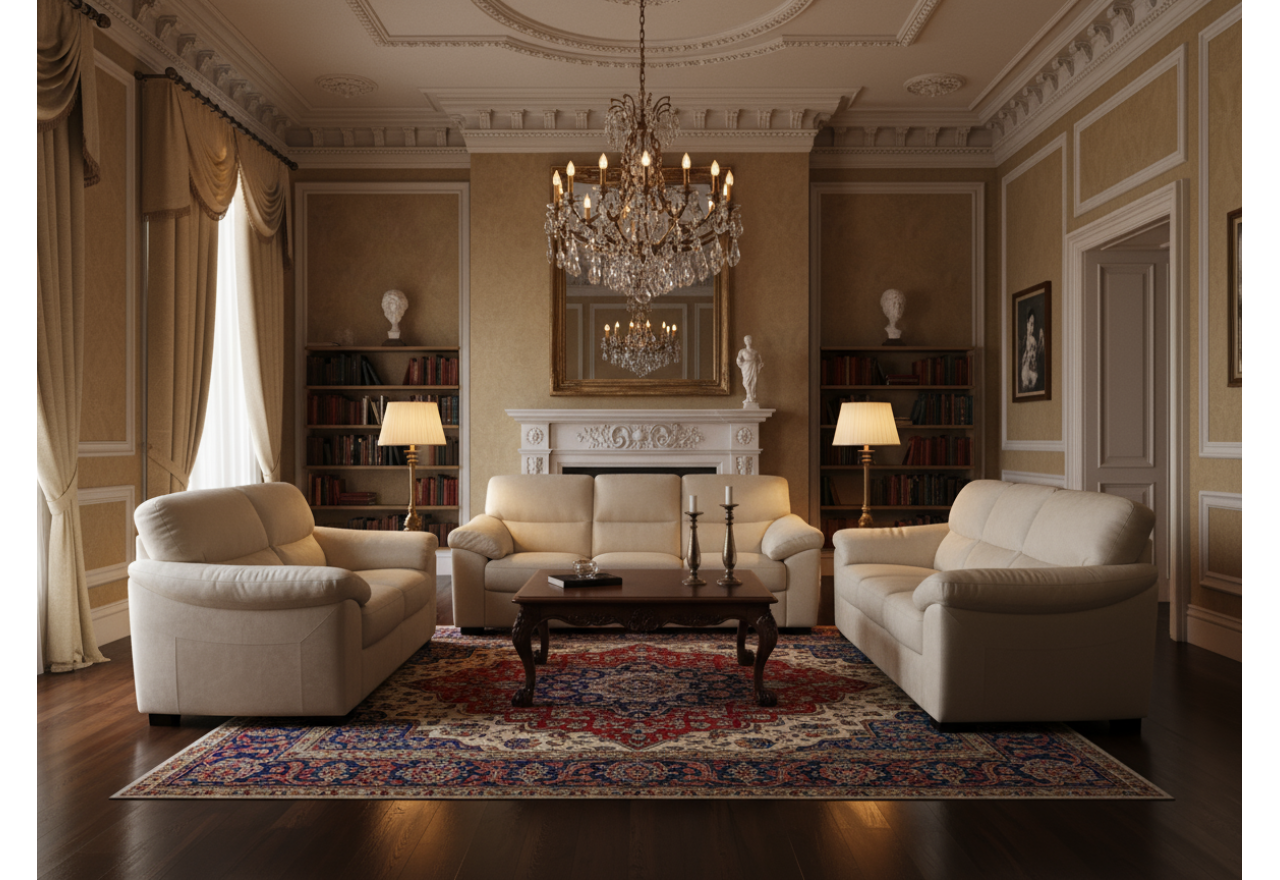 Novara Set 3+2+1 (Leder)