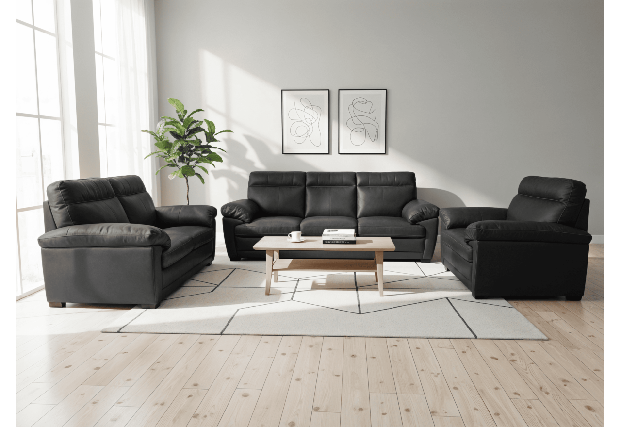 Positano-Set 3+2+1 (Leder)