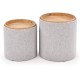 Pouf Set Aviko Pouf Set Aviko
