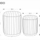 Pouf Set Fido Pouf Set Fido