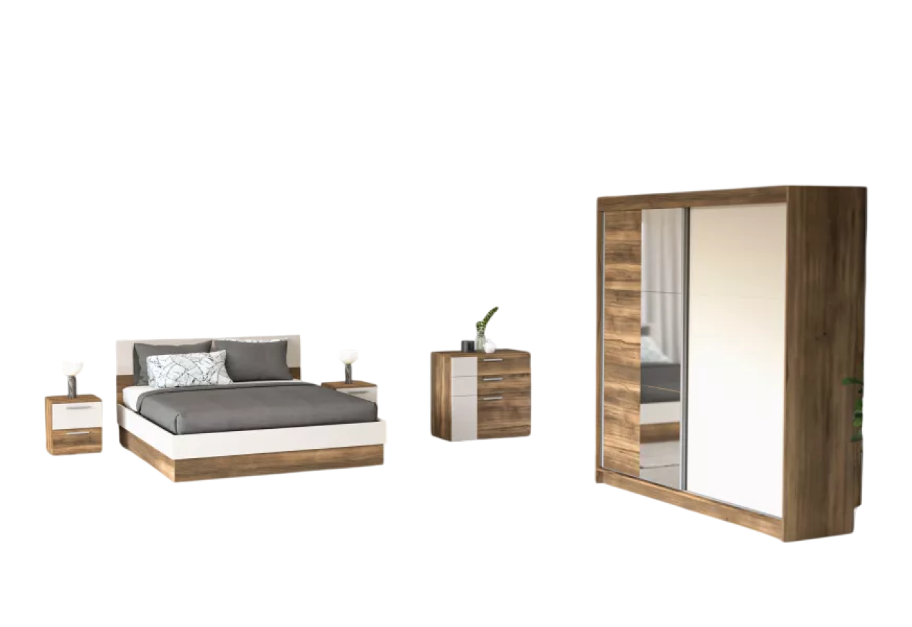 Schlafzimmer Set Silvey