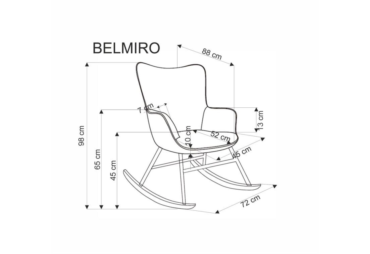 Schaukelsessel Belmiro