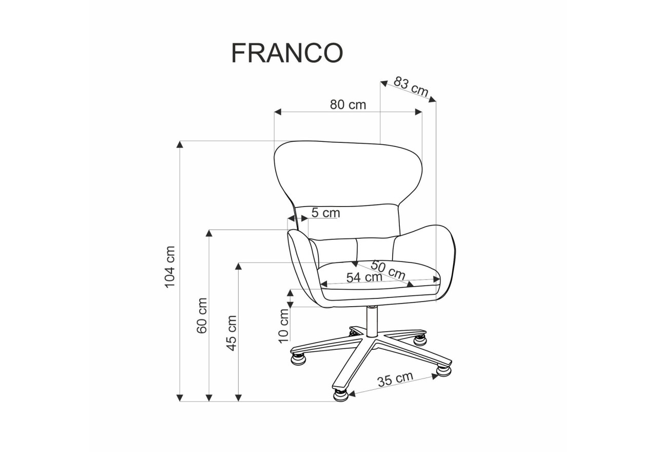 Relax Sessel Branco