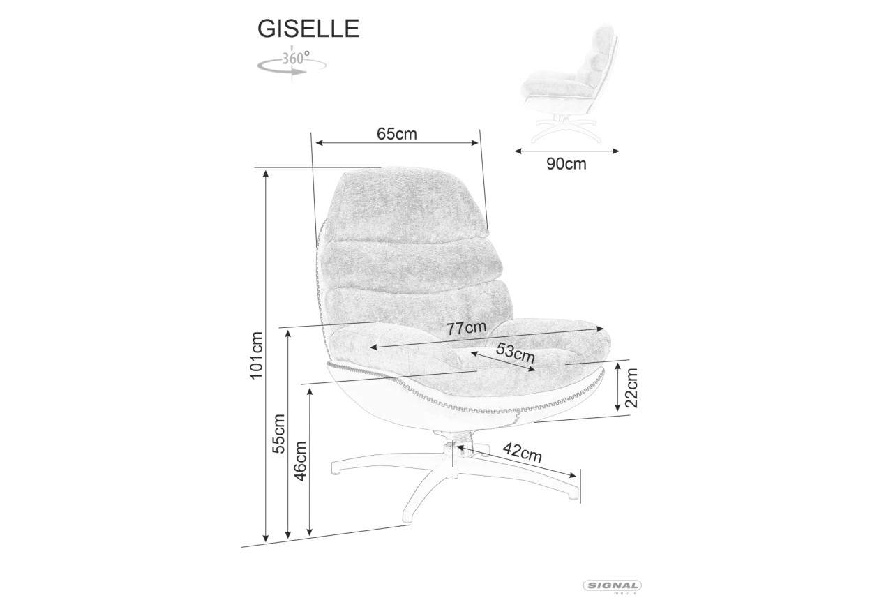 Sessel Giselle