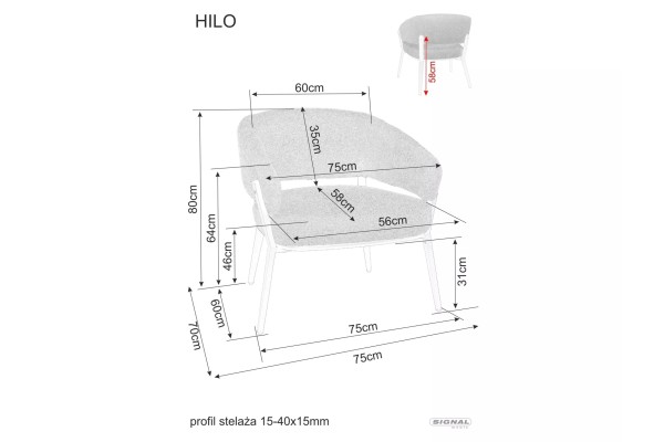 Relax Sessel Hilo