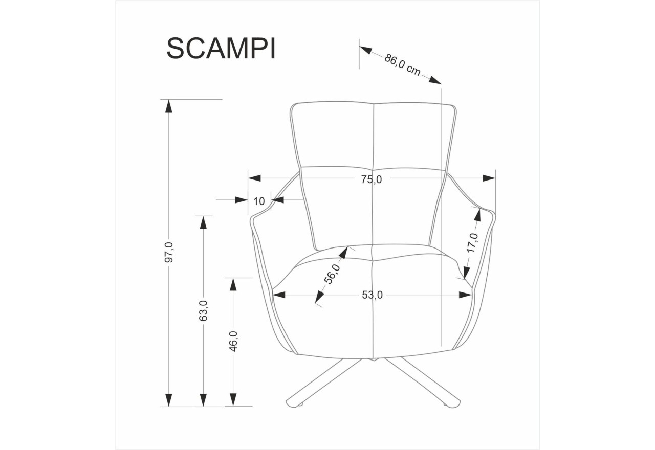 Sessel Scampi Sessel Scampi