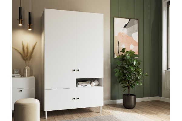 Kleiderschrank Savona M (120cm)