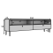 TV Lowboard  Savona