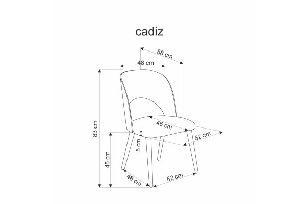 Stuhl Cadiz