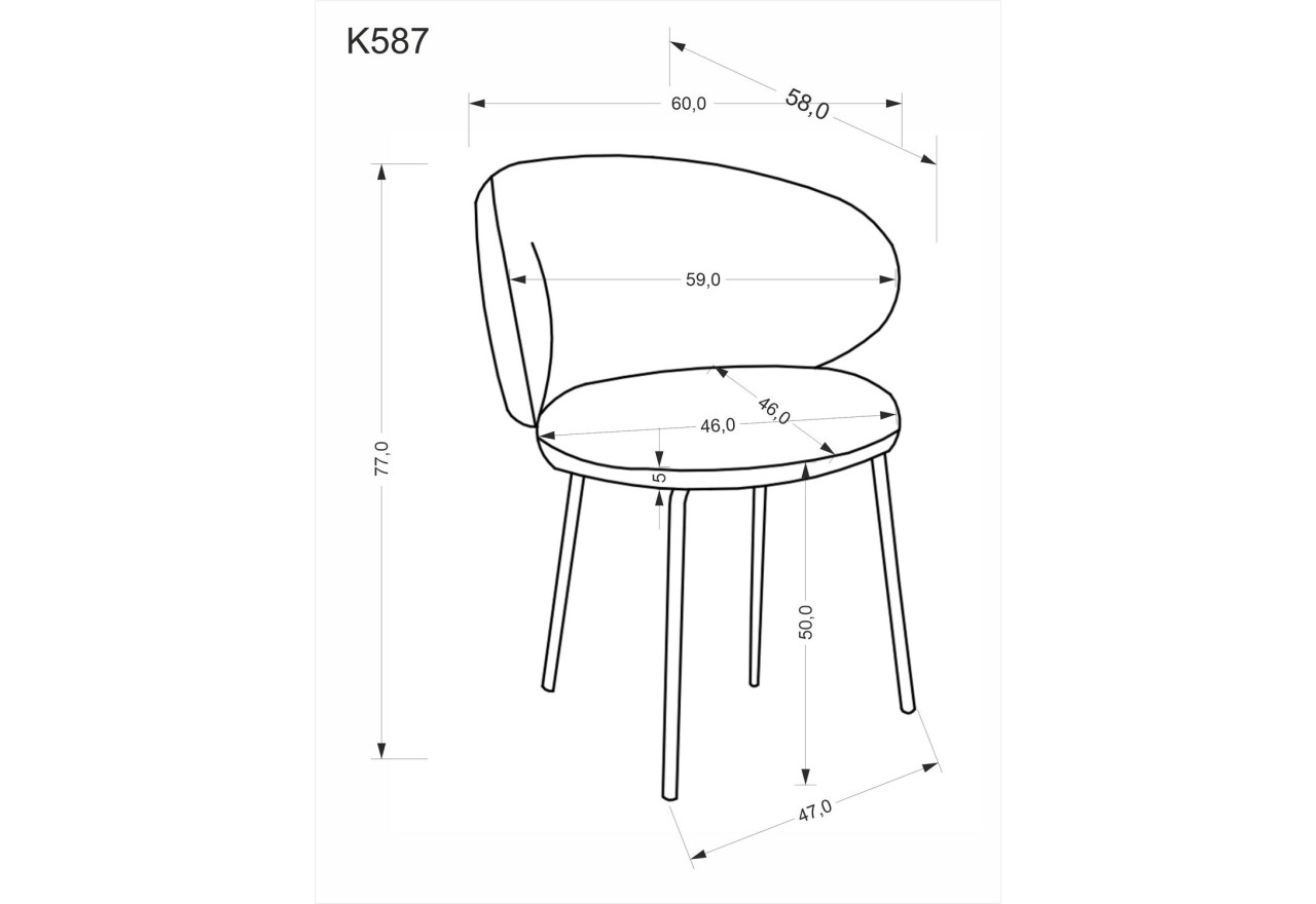 Stuhl K587 Stuhl K587