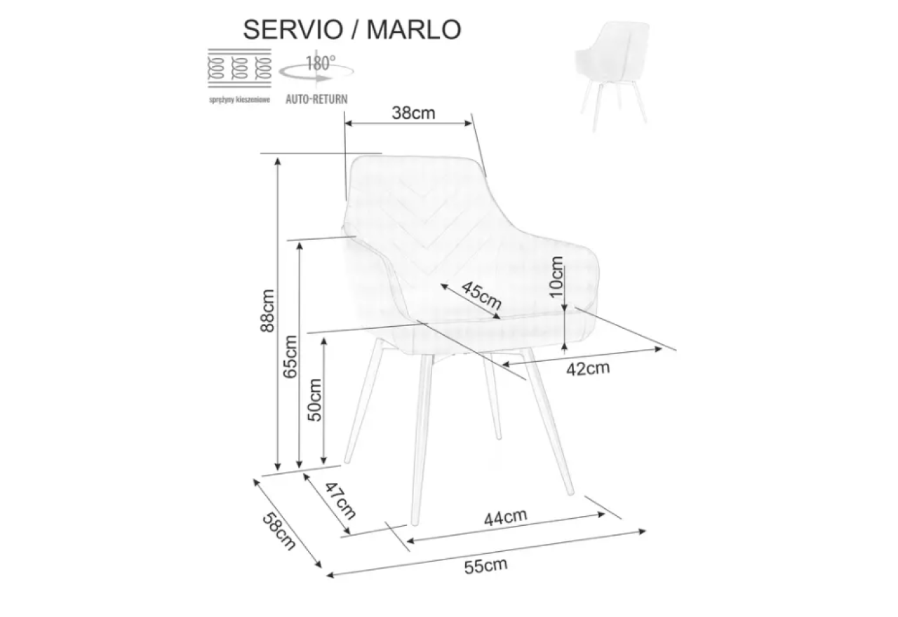 Stuhl Marlo Stuhl Marlo