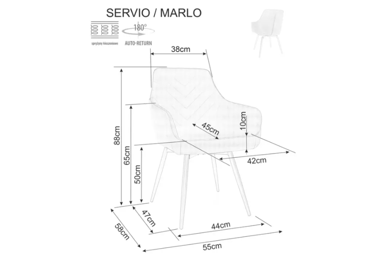 Stuhl Marlo Stuhl Marlo