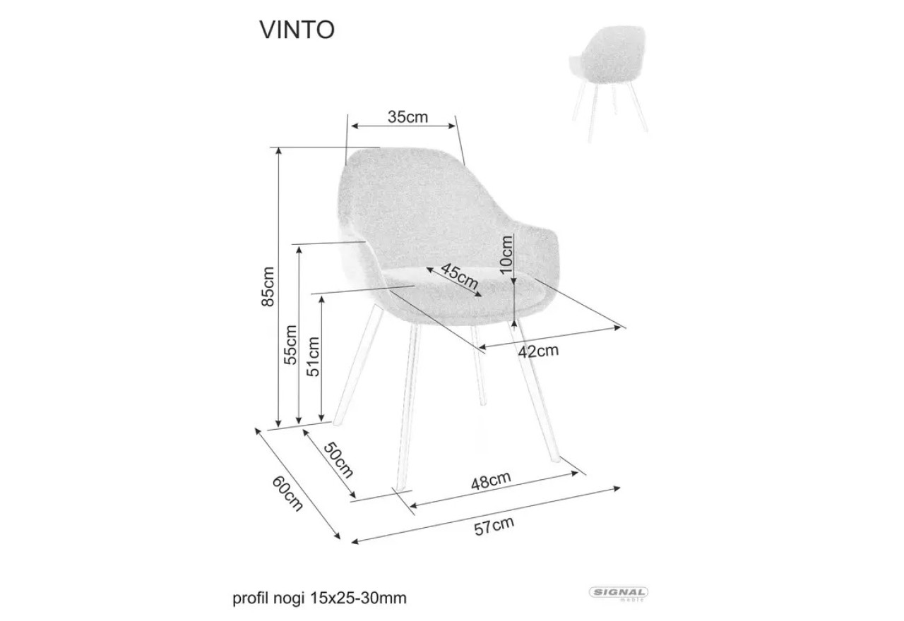 Stuhl Vinto