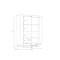 Vitrine Zeff (130cm) Vitrine Zeff (130cm)