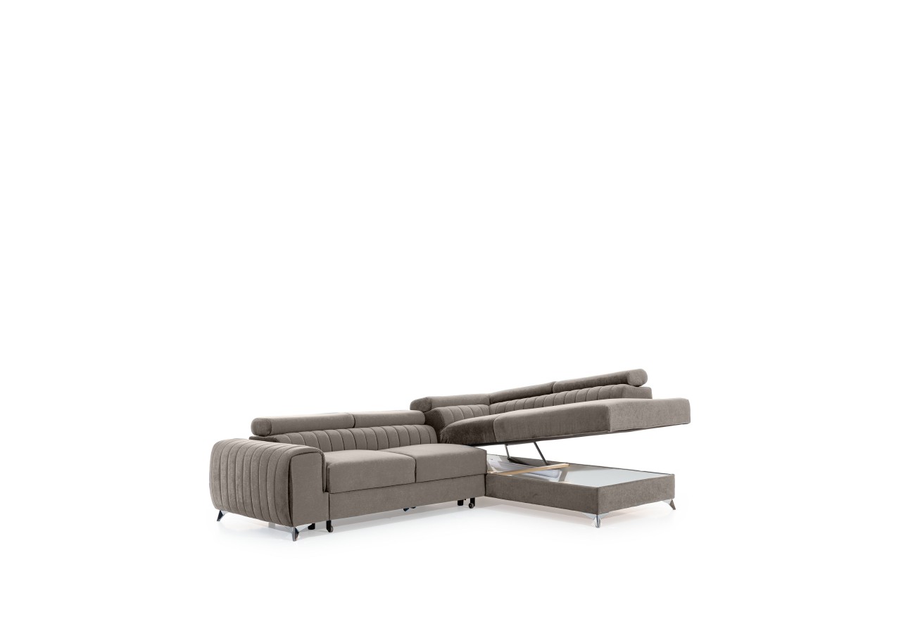 Ecksofa Genova R / Ab Lager