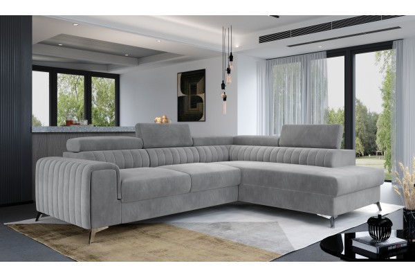 Ecksofa Genova R / Ab Lager