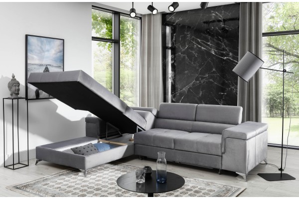 Ecksofa Lucca L / An Lager