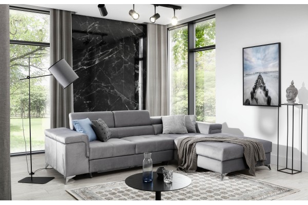 Ecksofa Lucca R / An Lager