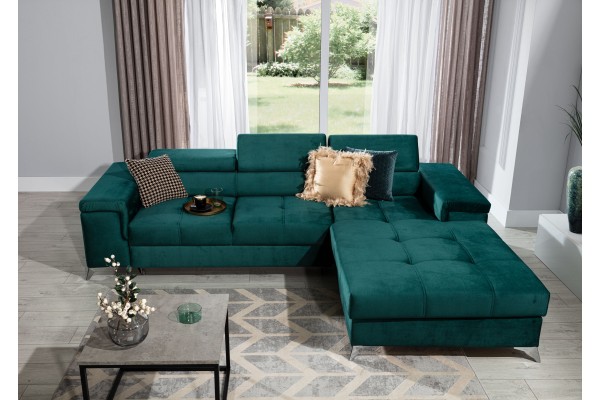 Ecksofa Lucca R / An Lager