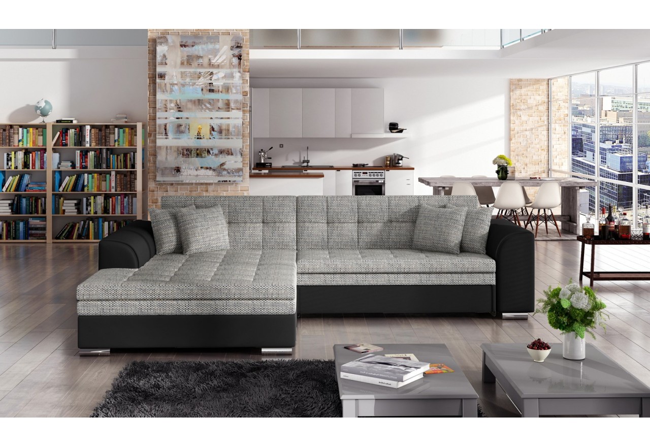 Ecksofa Oswald L / Ab Lager