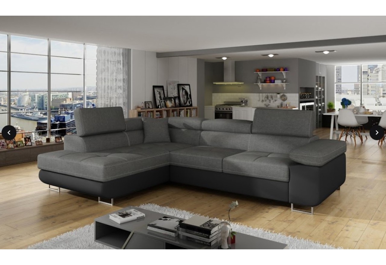 Ecksofa Rondon L / Ab Lager