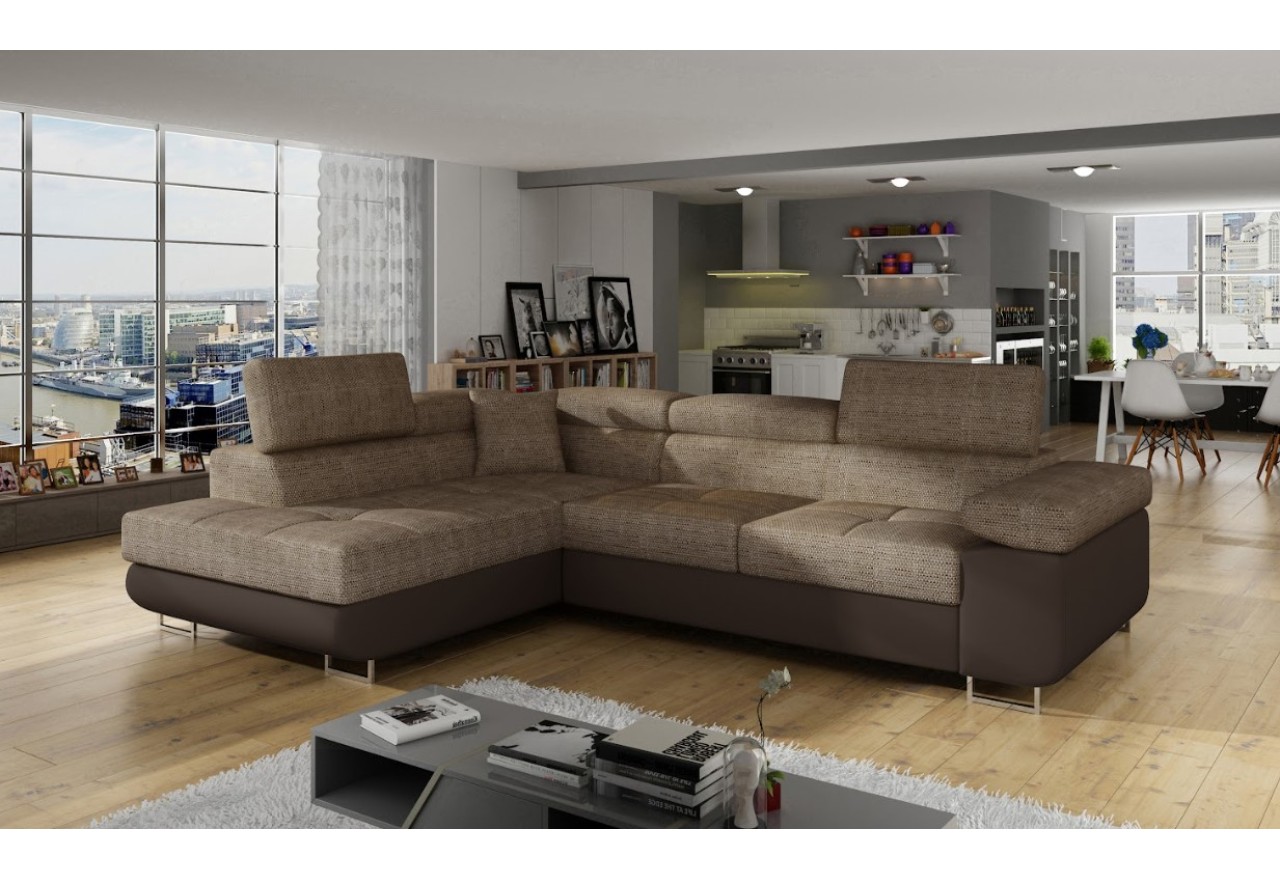 Ecksofa Rondon L / Ab Lager