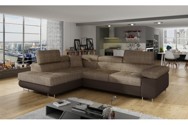 Ecksofa Rondon L / Ab Lager